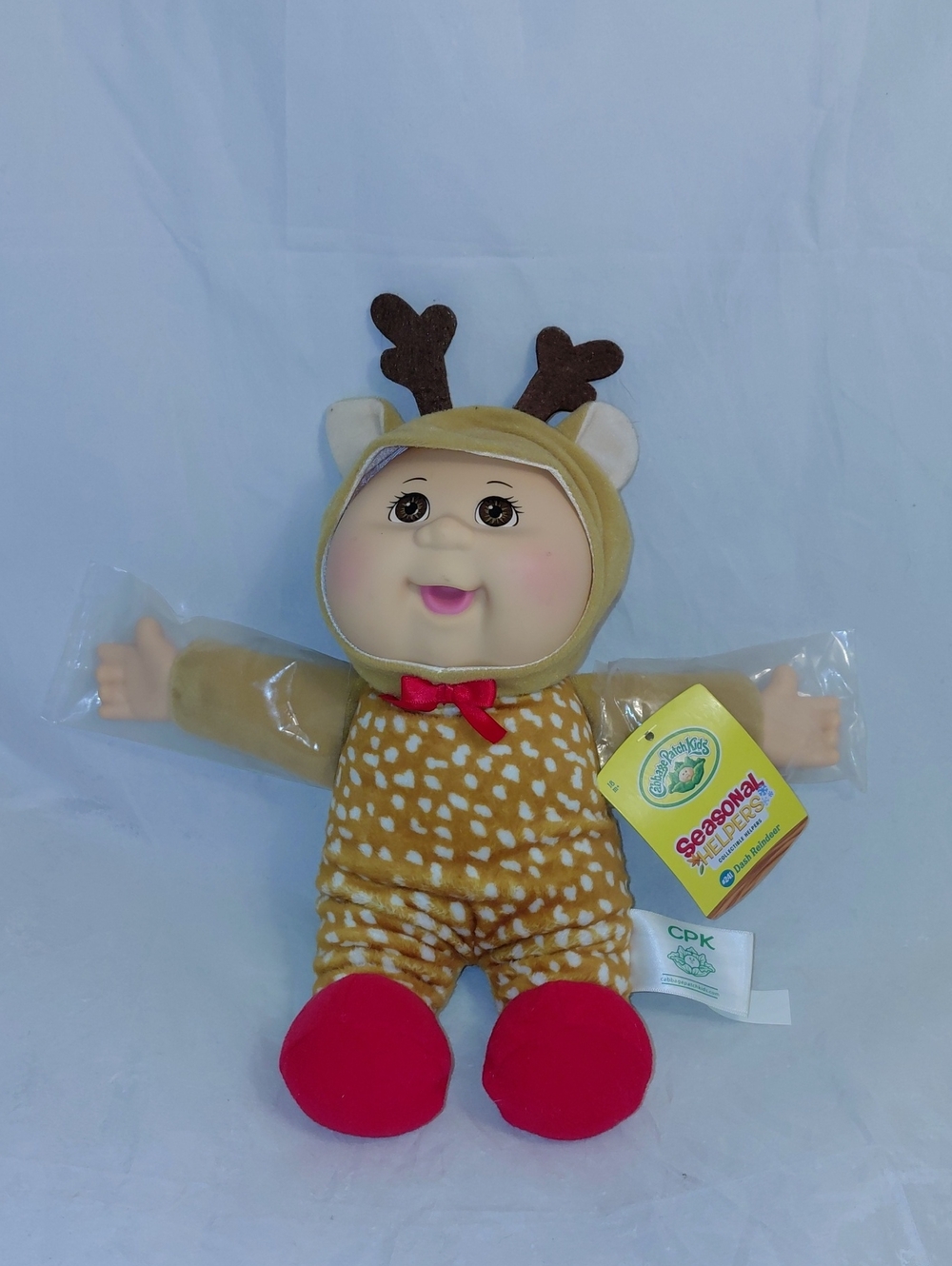 Cabbage Patch Kids Season Helpers Dash Reindeer Doll 10" New with Tags